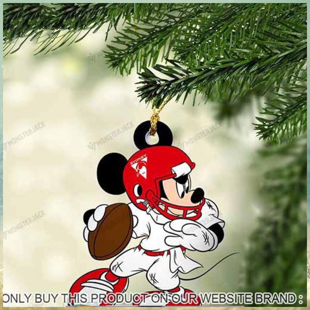 Mickey Mouse X Sydney Swans 2023 Christmas Ornament Mickey Mouse X Sydney Swans 2023 Christmas Ornament
