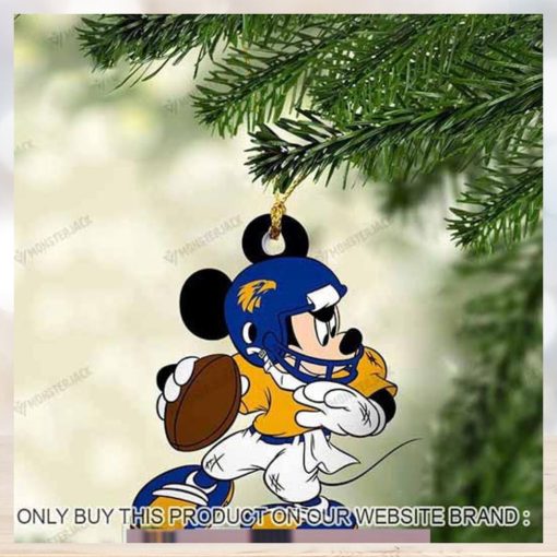 Mickey Mouse X West Coast Eagles 2023 Christmas Ornament