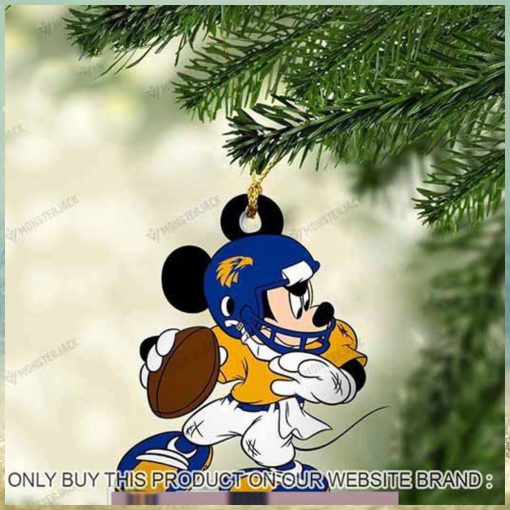 Mickey Mouse X West Coast Eagles 2023 Christmas Ornament