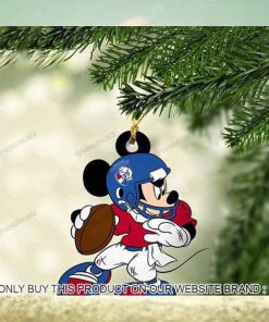 Mickey Mouse X Western Bulldogs 2023 Christmas Ornament