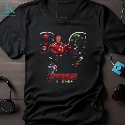 Mickey, Spiderman, Marvel Merry Christmas Tshirt
