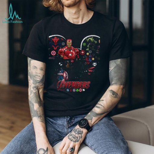 Mickey, Spiderman, Marvel Merry Christmas Tshirt