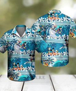 Mickey Surfing Hawaiian Shirt