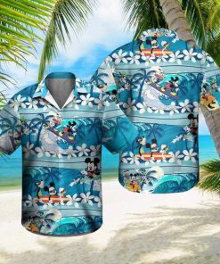 Mickey Surfing Hawaiian Shirt