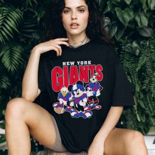 Mickey and friends york giants disney inspired game day Football 2023 shirt