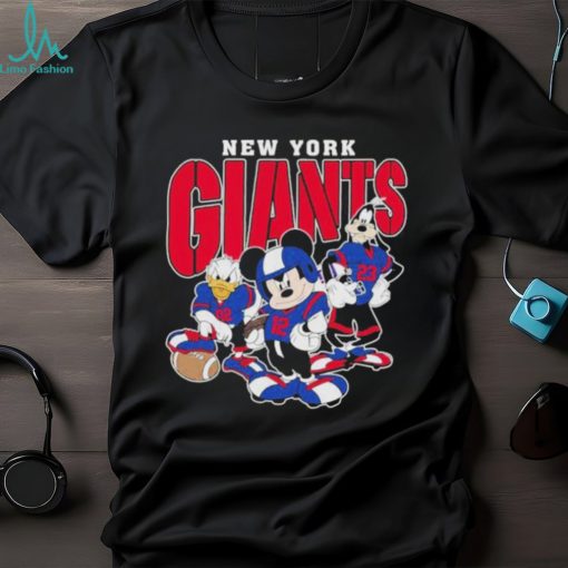 Mickey and friends york giants disney inspired game day Football 2023 shirt