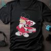 Mickey mouse Kansas City Chiefs posing shirt