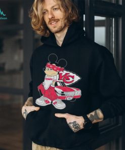 Mickey mouse Kansas City Chiefs posing shirt