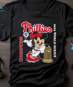 Mickey mouse Phillies champions 2023 world series T shirt