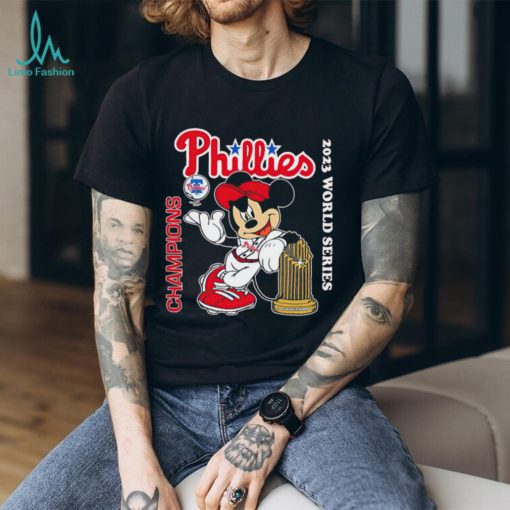 Mickey mouse Phillies champions 2023 world series T shirt