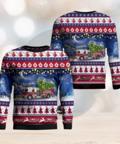 Midway Fire Department AOP Sweater Christmas Gift Sweater