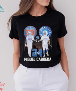 Miguel Cabrera 500 Home Runs 3000 Hits Club T-shirt - Shibtee Clothing