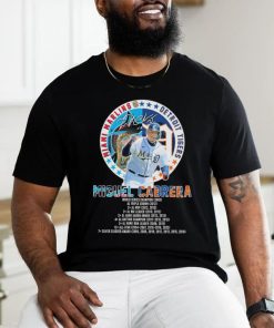 Miguel Cabrera Legend of Miami Marlins and Detroit Tigers signature 2023 shirt