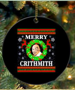 Mike Tyson Merry Crithmith Christmas ornament