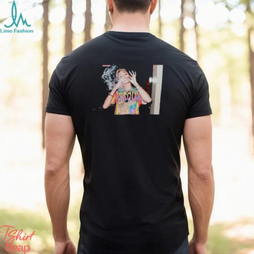 Miley Cyrus Smoking shirt