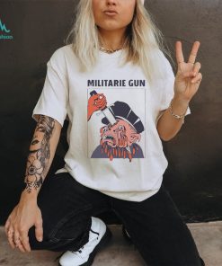 Militarie gun cop stab shirt