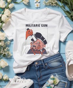 Militarie gun cop stab shirt