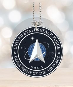 Military US Space Force 2023 Holiday Christmas Decorations Ornament