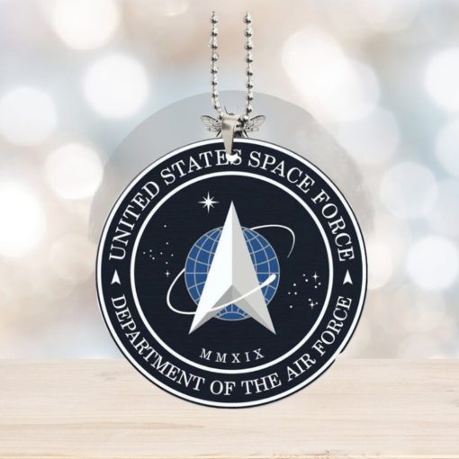 Military US Space Force 2023 Holiday Christmas Decorations Ornament