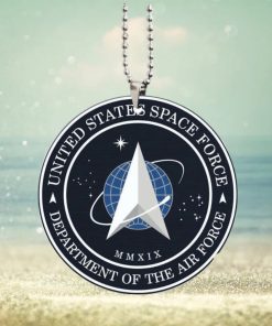 Military US Space Force 2023 Holiday Christmas Decorations Ornament