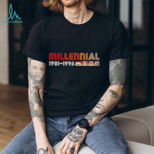 Millennial 1981 1996 shirt