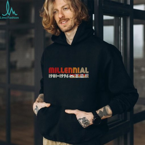 Millennial 1981 1996 shirt