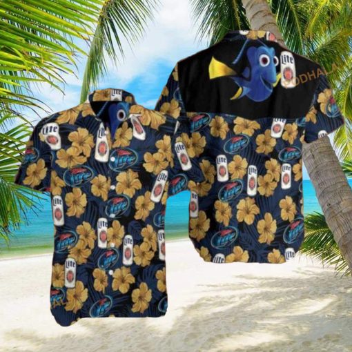 Miller Lite Hawaiian Shirt