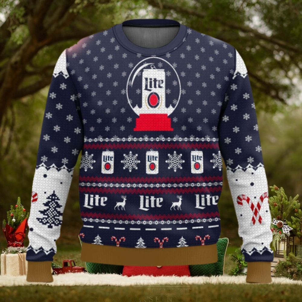 It's Time For Miller Lite 3D Ugly Christmas Sweater Men And Women Christmas  Gift - Limotees