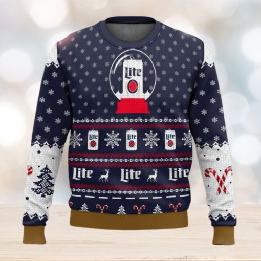 Miller Lite Mario Ugly Christmas Sweater