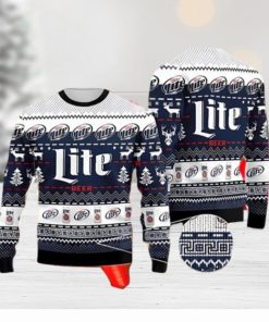 Miller Lite Ugly Sweater Nice Gift For Everyone