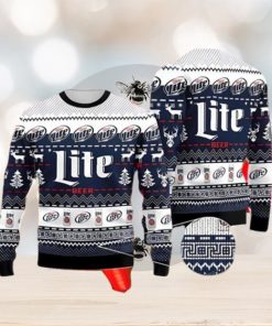 Miller Lite Ugly Sweater Nice Gift For Everyone