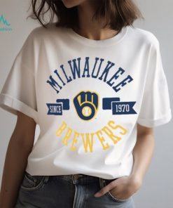 Youth Milwaukee Brewers Team Graphic Crew Neck Short Sleeve Tee