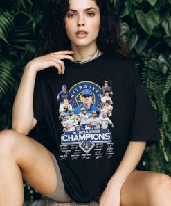 Milwaukee Brewers Team 2023 Al East Division Champions signatures shirt