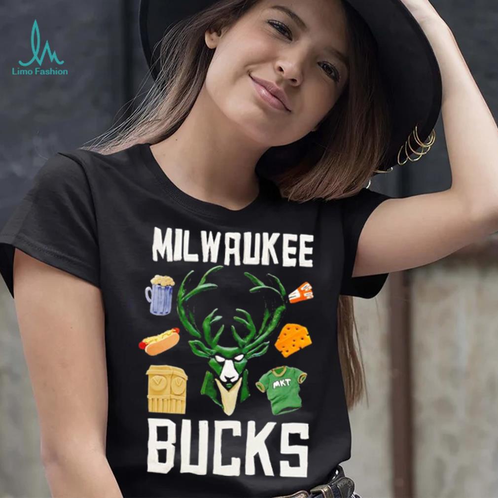 Milwaukee Bucks NBA x Market Claymation shirt Milwaukee Bucks NBA x Market Claymation shirt