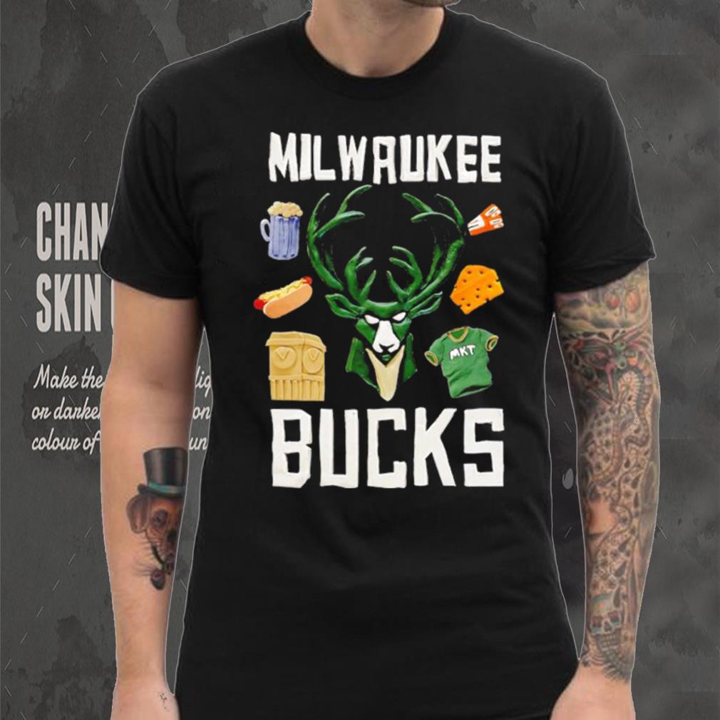 Milwaukee Bucks NBA x Market Claymation shirt Milwaukee Bucks NBA x Market Claymation shirt