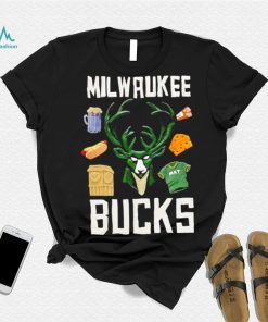 Milwaukee Bucks NBA x Market Claymation shirt