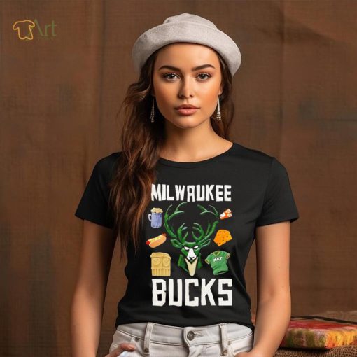 Milwaukee Bucks NBA x Market Claymation shirt