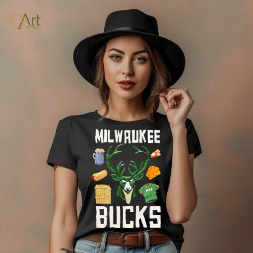 Milwaukee Bucks NBA x Market Claymation shirt