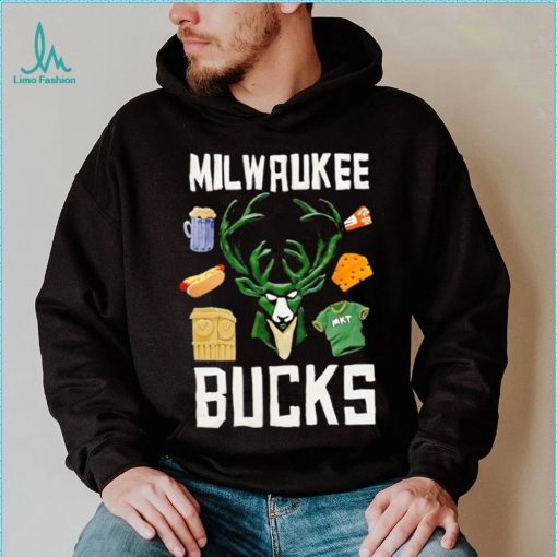 Milwaukee Bucks NBA x Market Claymation shirt