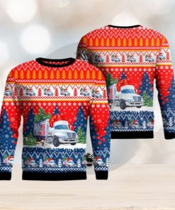 Milwaukee Police Department Free Ice Cream Unit AOP Sweater Christmas Gift Sweater