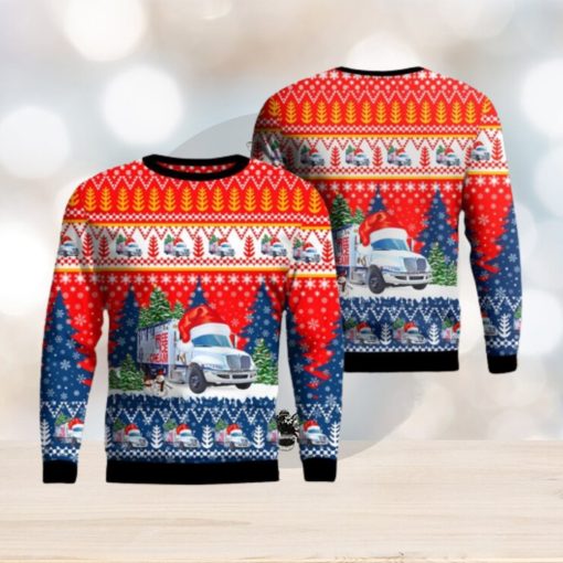 Milwaukee Police Department Free Ice Cream Unit AOP Sweater Christmas Gift Sweater