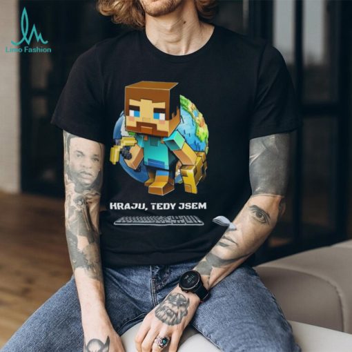 Minecraft pánské tričko hraju tedy jsem Shirt