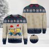 New England Patriots Grateful Dead SKull And Bears Ugly Christmas Sweater