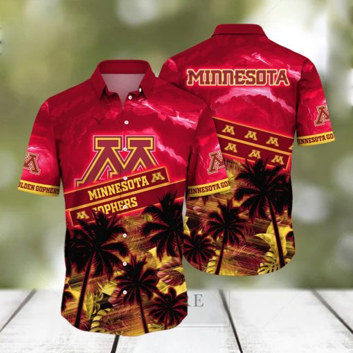 Minnesota Golden Gophers NCAA Hawaiian Shirt Hot Days Aloha Shirt