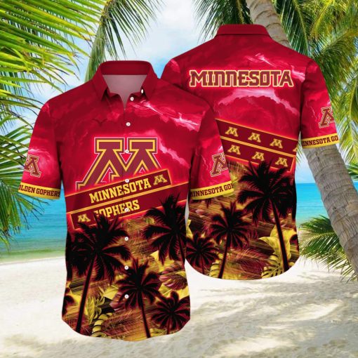 Minnesota Golden Gophers NCAA Hawaiian Shirt Hot Days Aloha Shirt