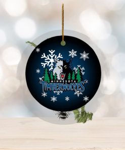 Minnesota Timberwolves NBA Custom Namer 2023 Holiday Chritmas Decorations Ornament