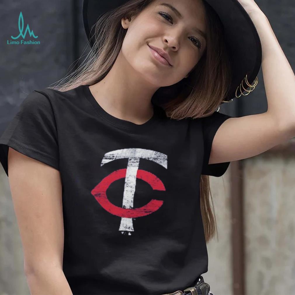 Minnesota Twins Fanatics Branded Weathered Official Logo Tri Blend T Shirt Minnesota Twins Fanatics Branded Weathered Official Logo Tri Blend T Shirt