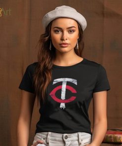 Minnesota Twins Fanatics Branded Weathered Official Logo Tri Blend T Shirt