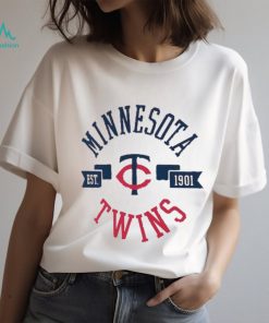 Minnesota Twins G III 4Her by Carl Banks White City Graphic T Shirt