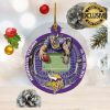 Minnesota Vikings NFL Skull Joker Custom Name 2023 Holiday Gifts Christmas Decorations Ornament